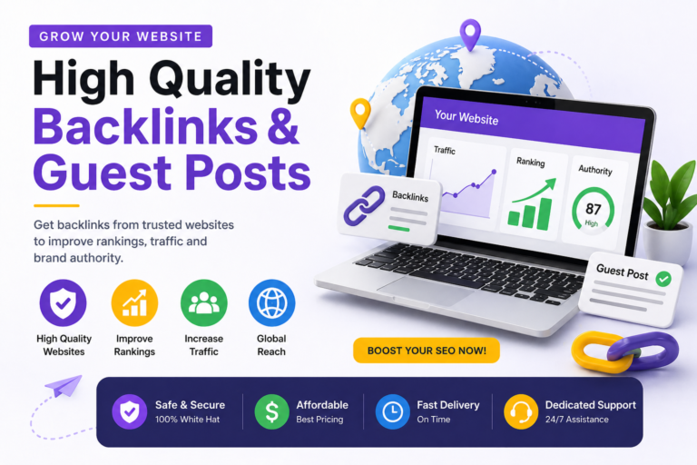 Buy High Quality Backlinks in 2026 – Boost Your Website Rankings Fast